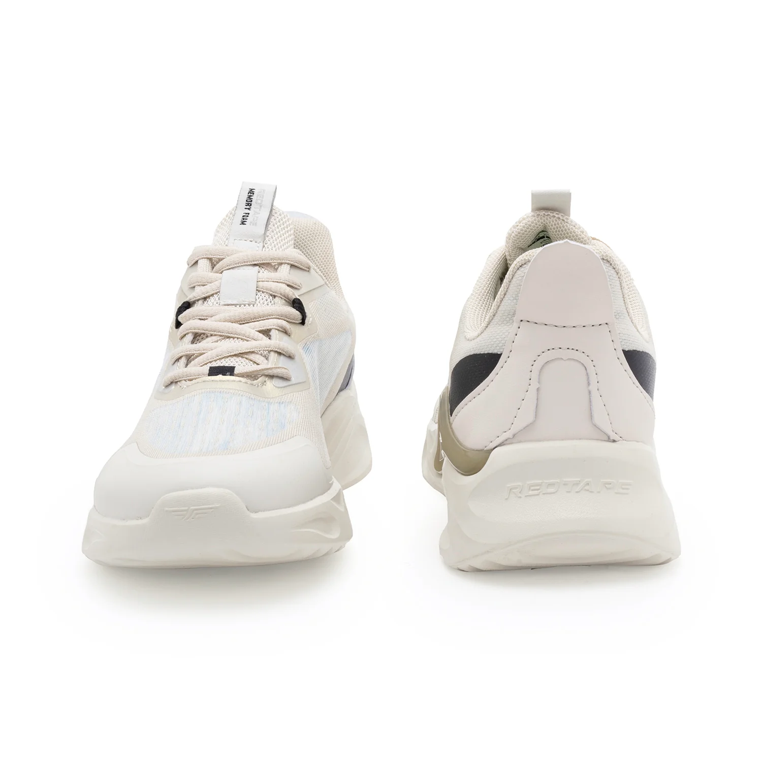 Men Beige Walking Shoes - Image 5