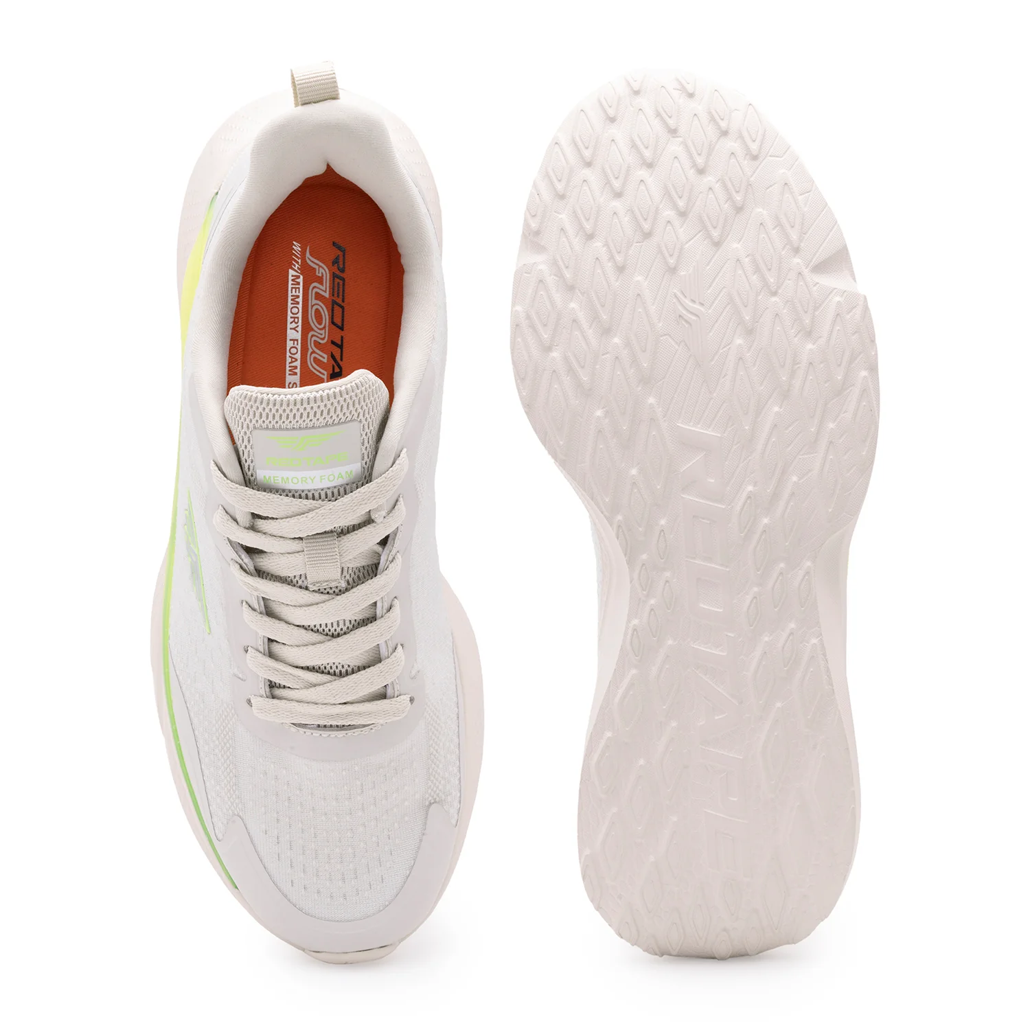 Men Beige Walking Shoes - Image 5