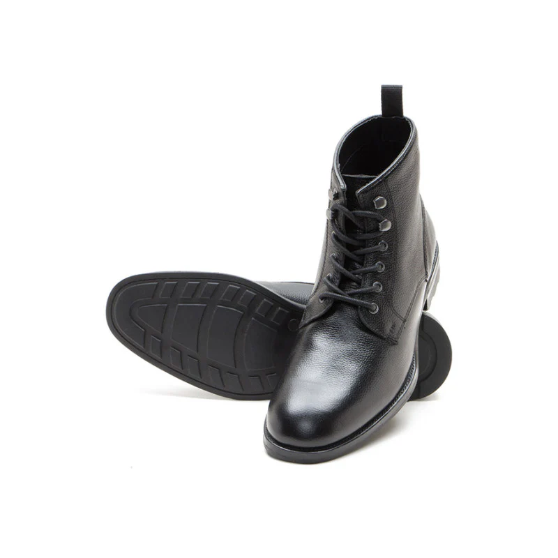 Men Black Boots - Image 3