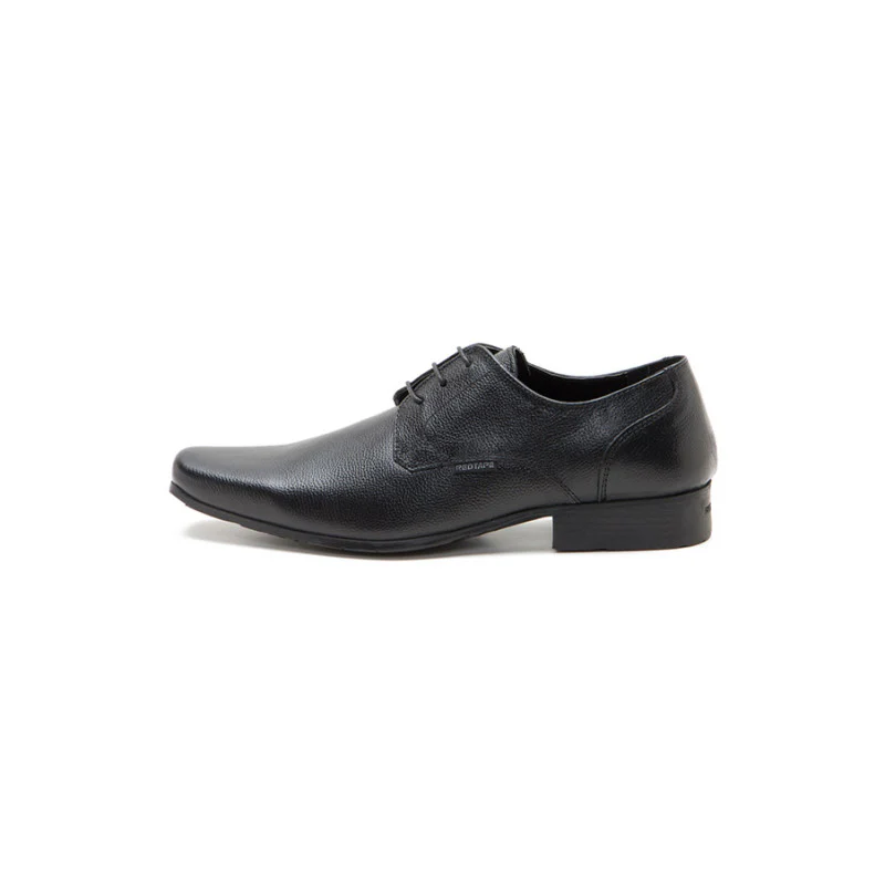 Men Black Derby Shoes - Image 5