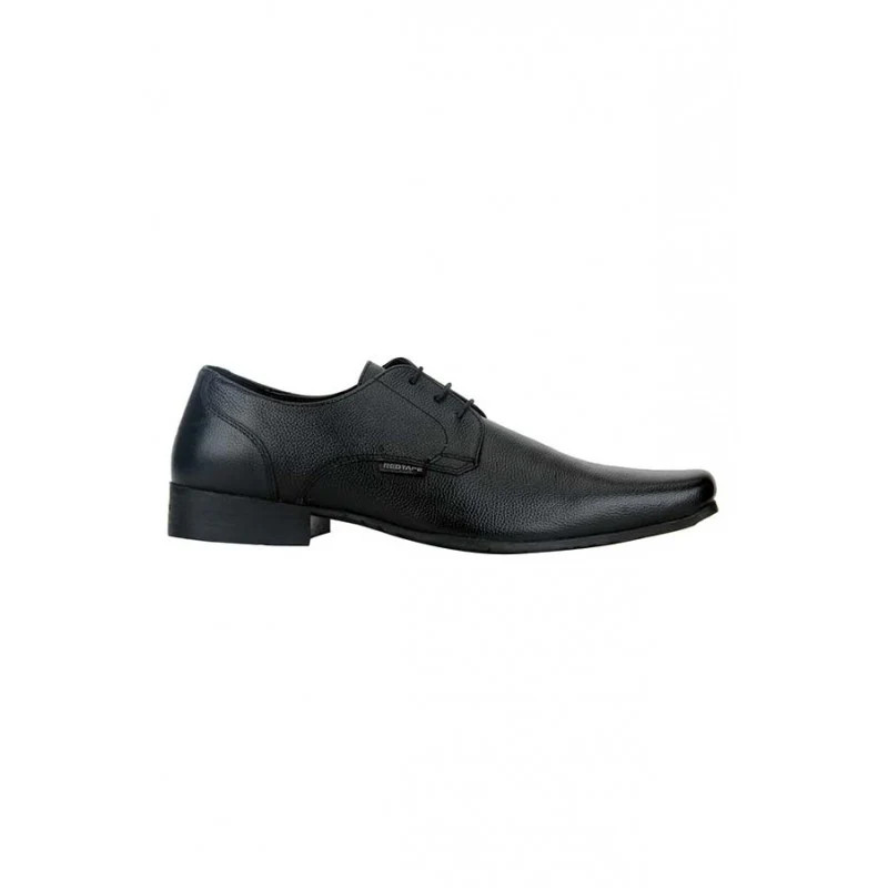 Men Black Derby Shoes - Image 2