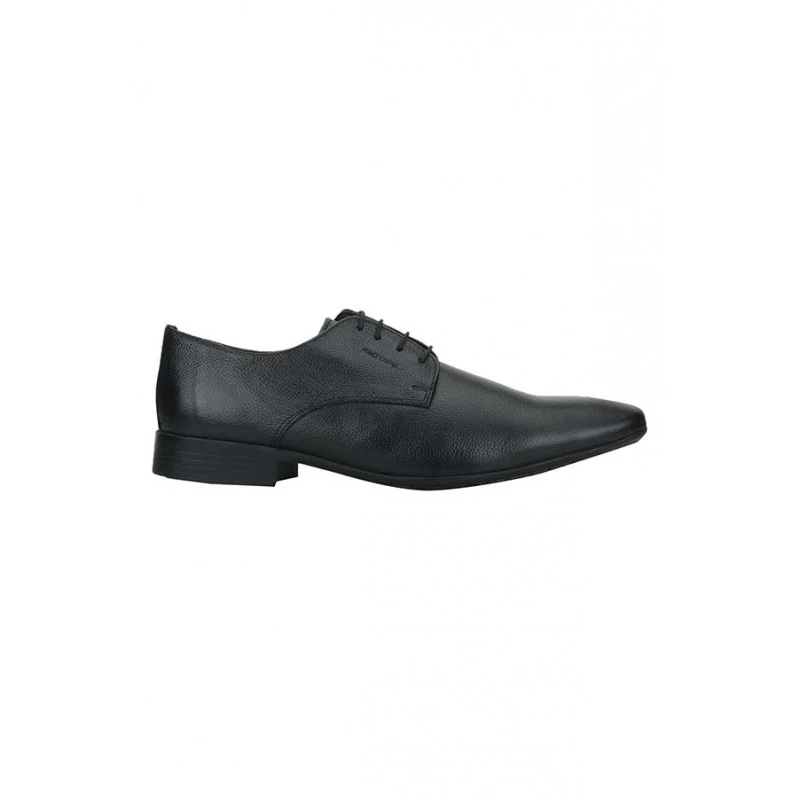 Men Black Derby Shoes - Image 2