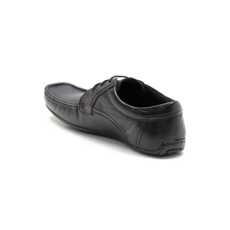 Men Black Derby Shoes - Image 6