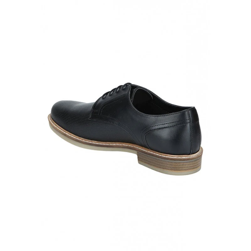 Men Black Derby Shoes - Image 5