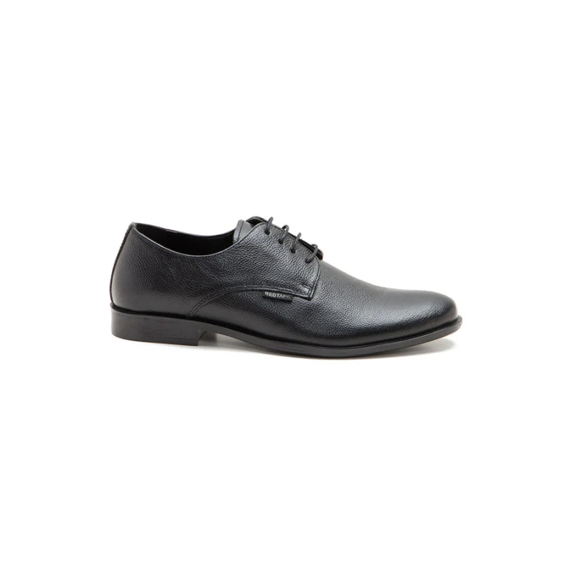 Men Black Derby Shoes - Image 2