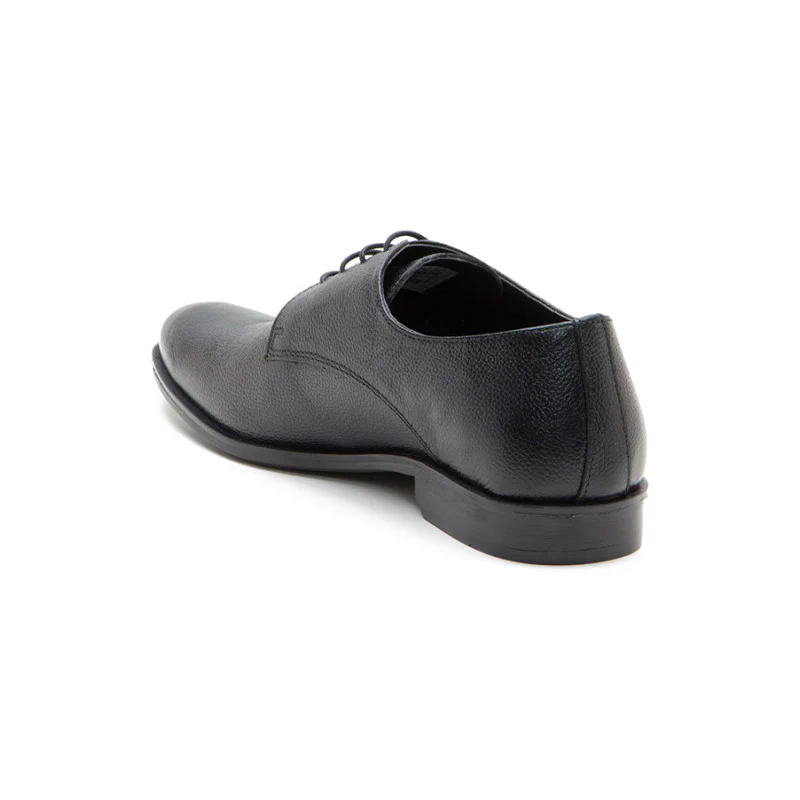 Men Black Derby Shoes - Image 6