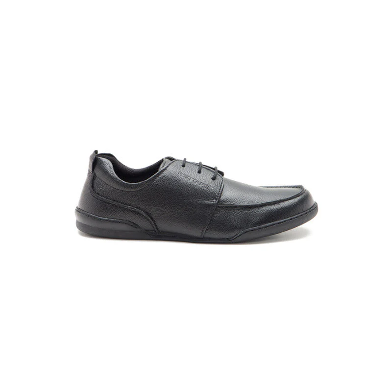 Men Black Derby Shoes - Image 2