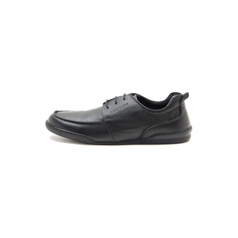 Men Black Derby Shoes - Image 5