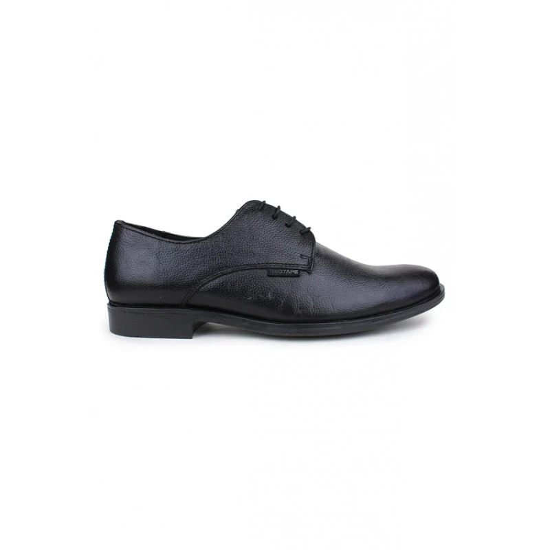 Men Black Derby Shoes - Image 2