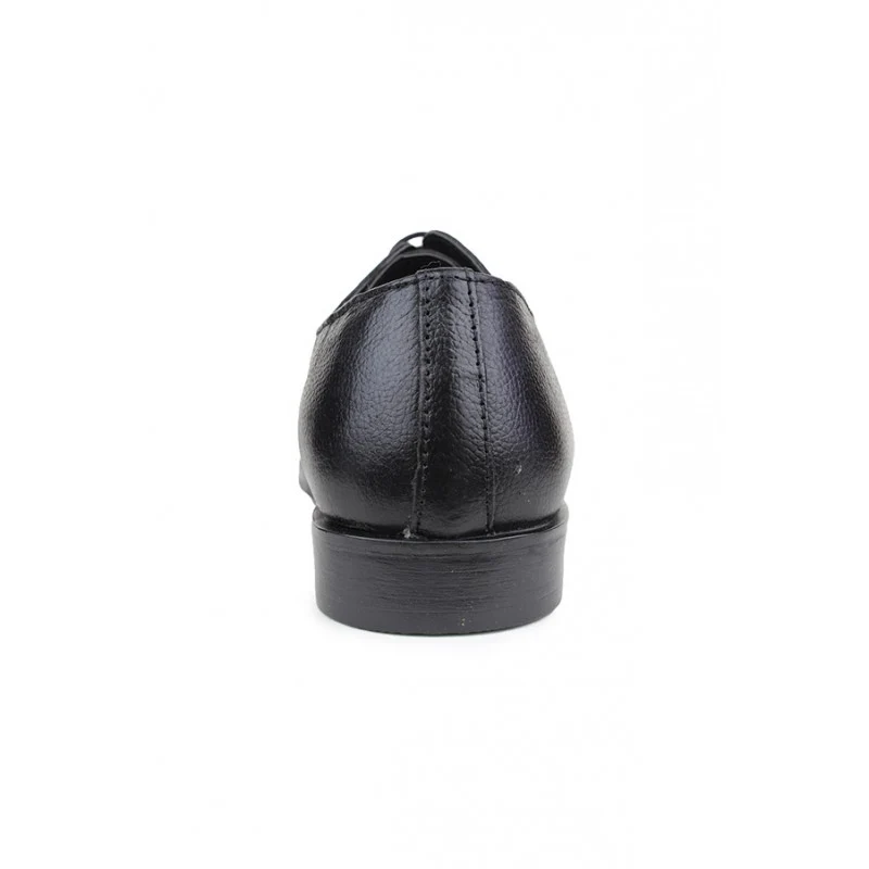 Men Black Derby Shoes - Image 5