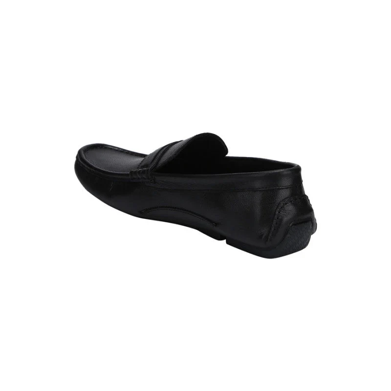 Men Black Driving Shoes - Image 2