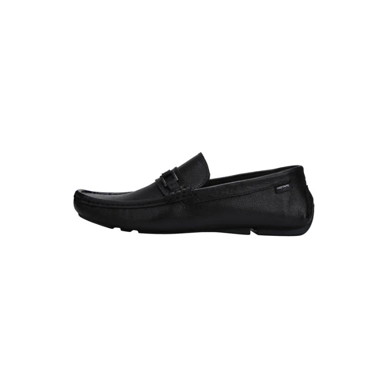 Men Black Driving Shoes - Image 4
