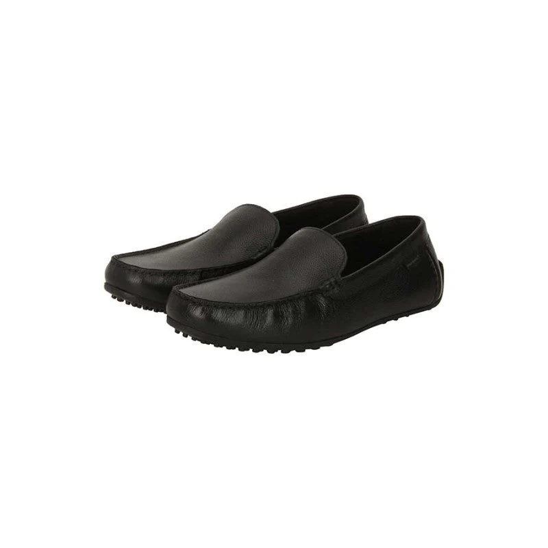 Men Black Driving Shoes - Image 3