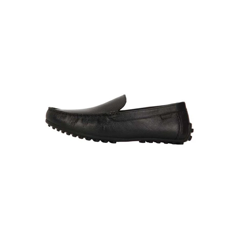 Men Black Driving Shoes - Image 4