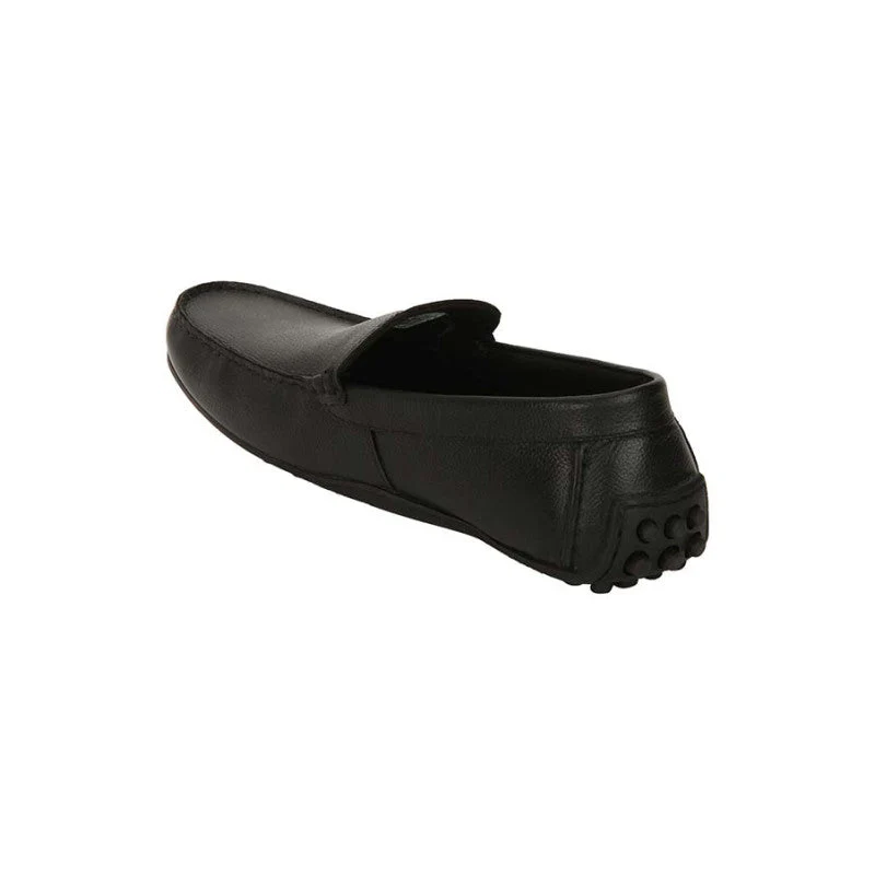 Men Black Driving Shoes - Image 5