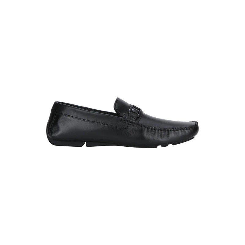 Men Black Driving Shoes - Image 2