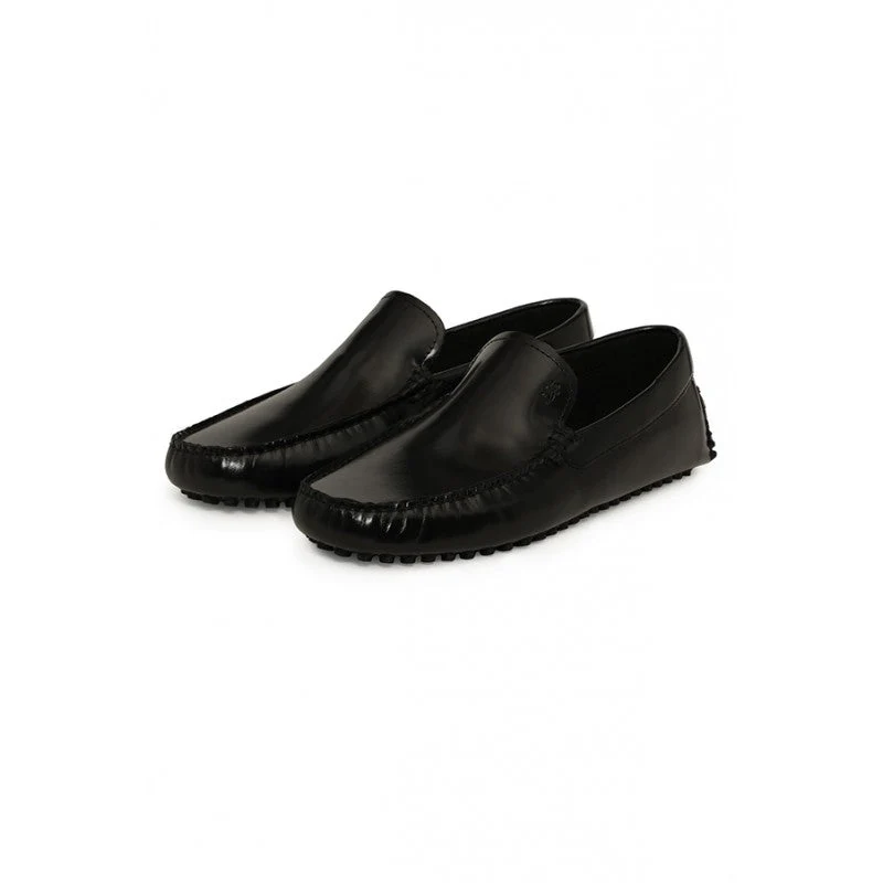 Men Black Driving Shoes - Image 5