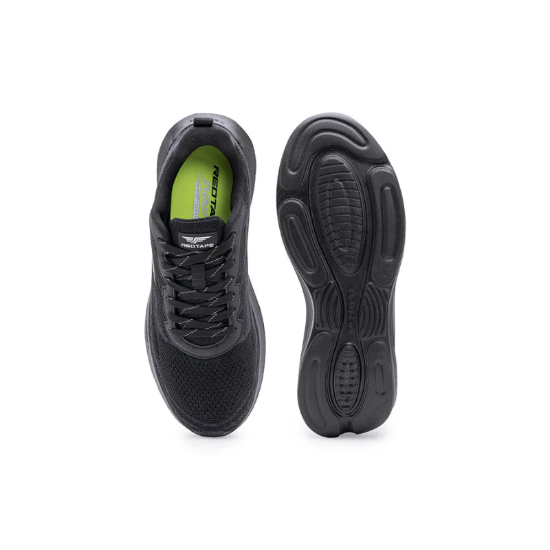 Men Black/Grey Walking Shoes - Image 6