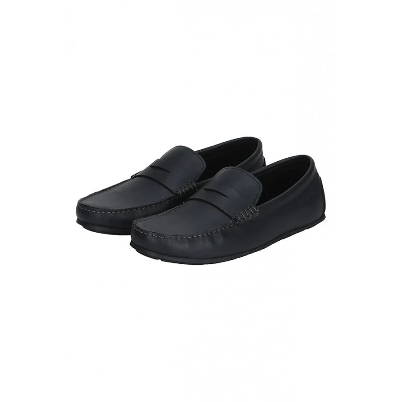 Men Black Loafers - Image 3