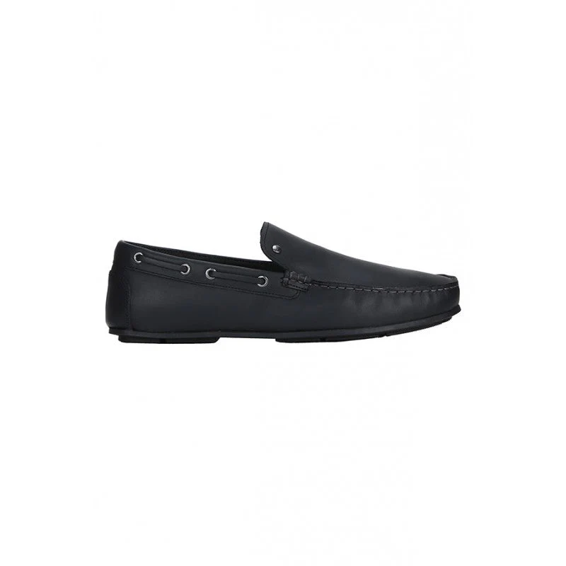 Men Black Loafers - Image 2