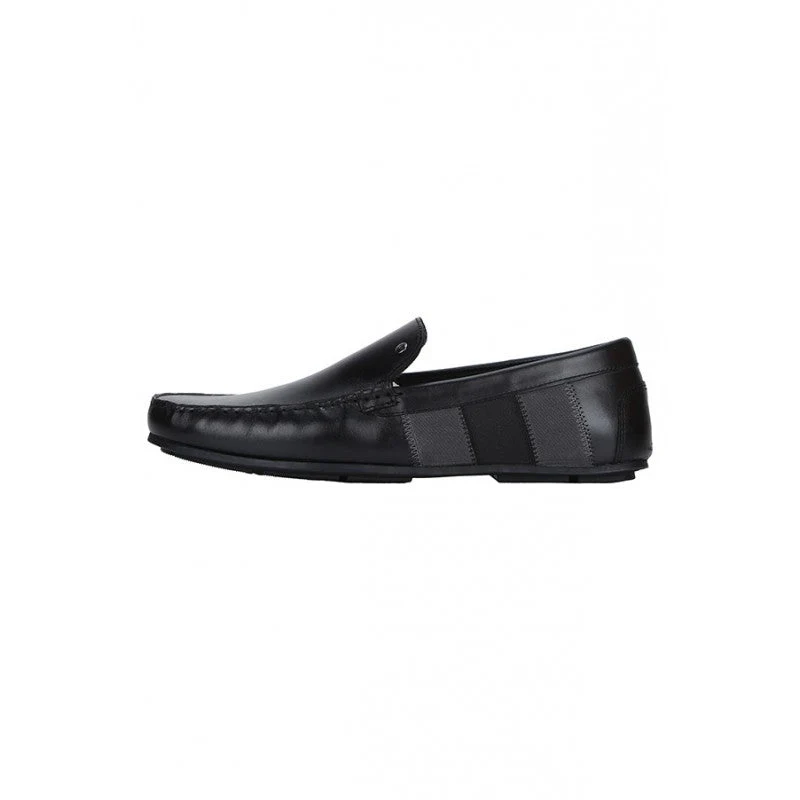 Men Black Loafers - Image 4