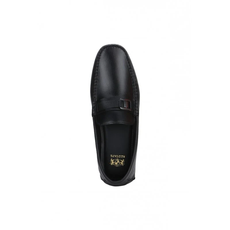 Men Black Loafers - Image 4