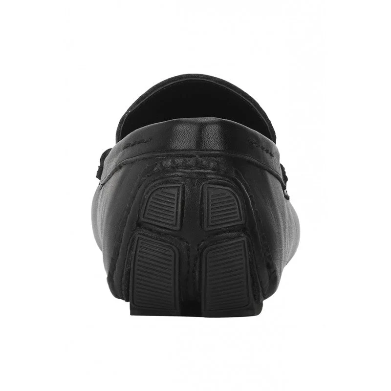 Men Black Loafers - Image 6
