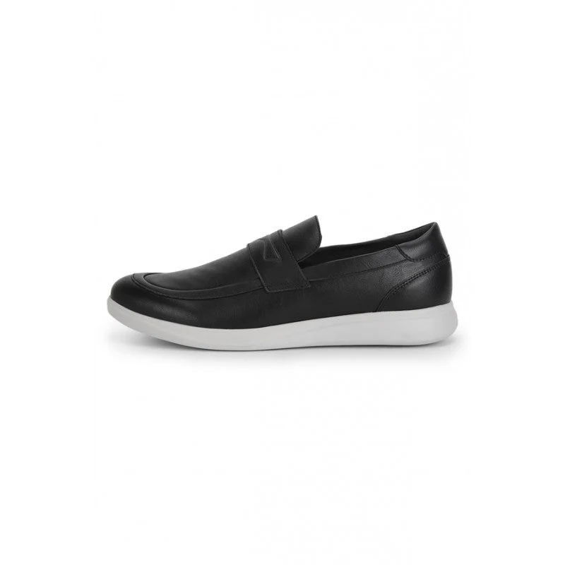 Men Black Loafers - Image 3