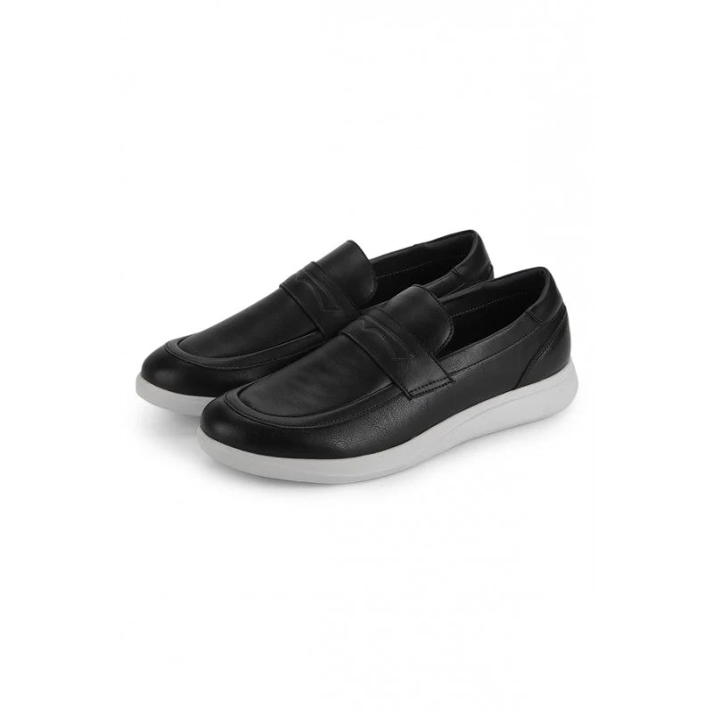 Men Black Loafers - Image 4