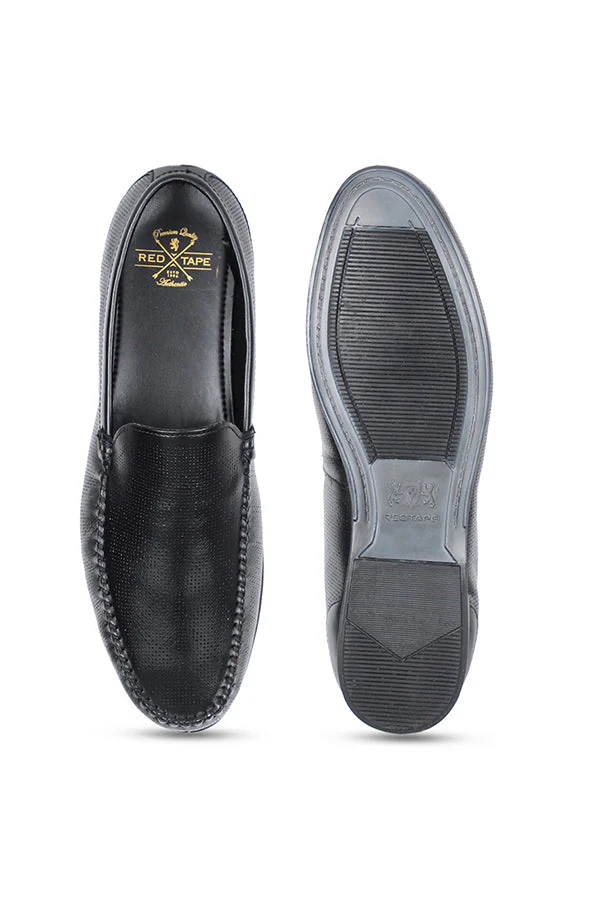 Men Black Loafers - Image 6