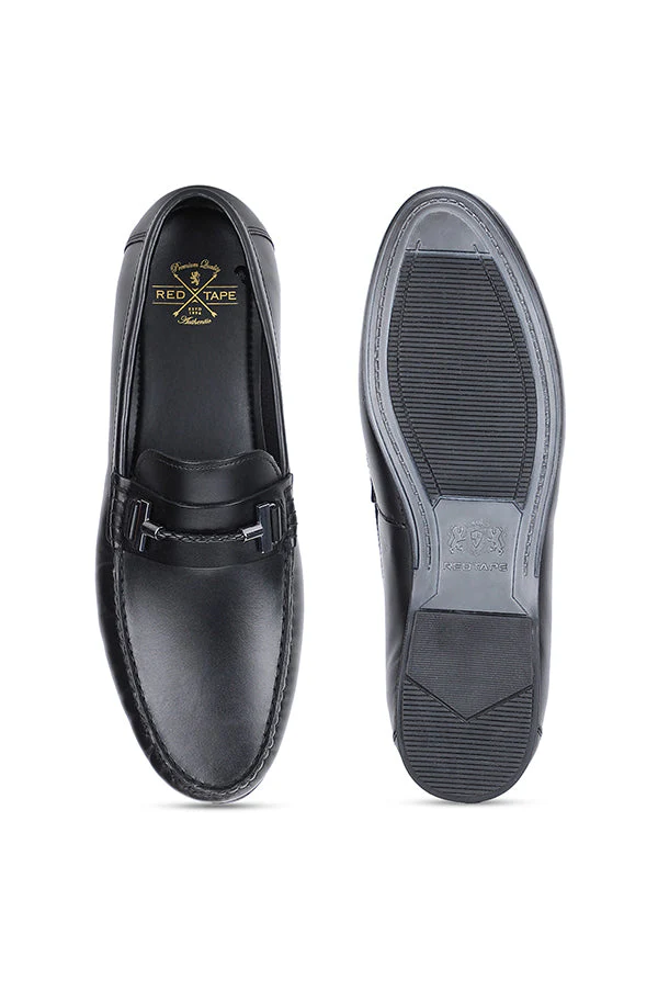 Men Black Loafers - Image 5