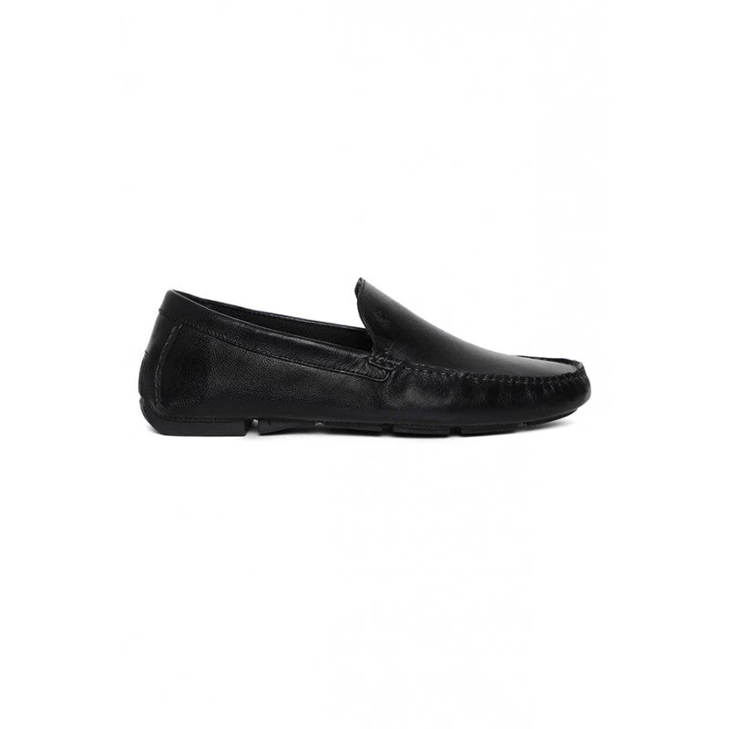 Men Black Loafers - Image 2