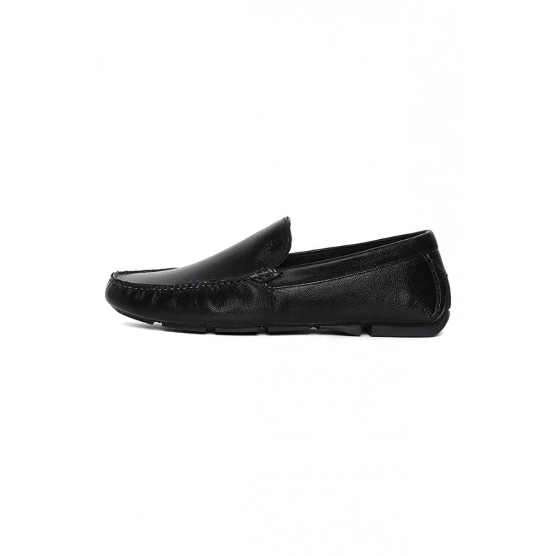 Men Black Loafers - Image 3