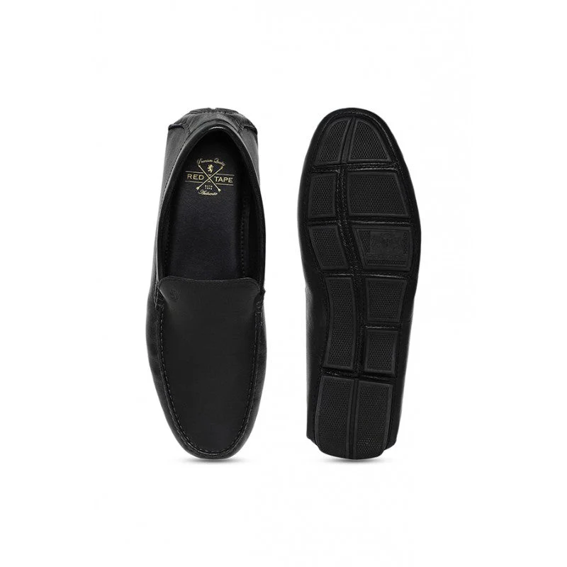 Men Black Loafers - Image 5