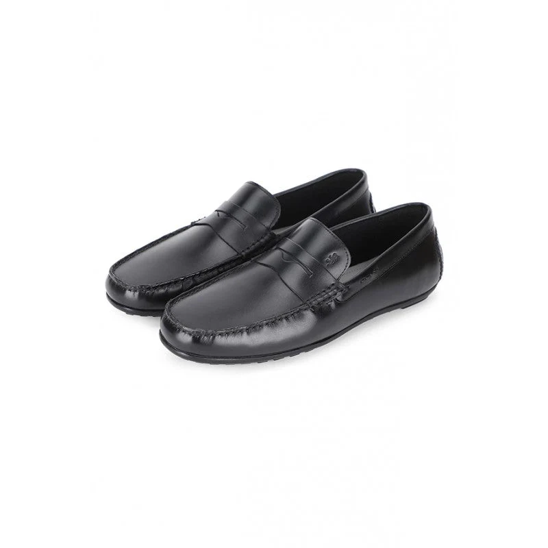 Men Black Loafers - Image 5