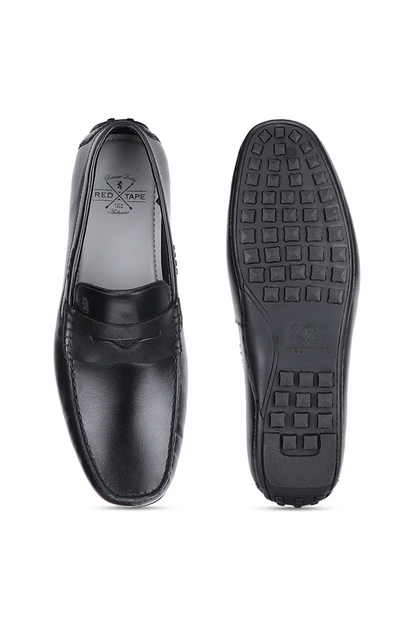 Men Black Loafers - Image 6