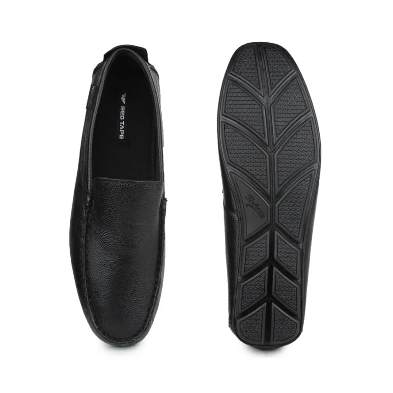 Men Black Loafers - Image 5