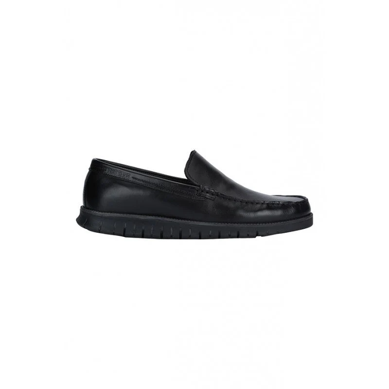Men Black Loafers - Image 2