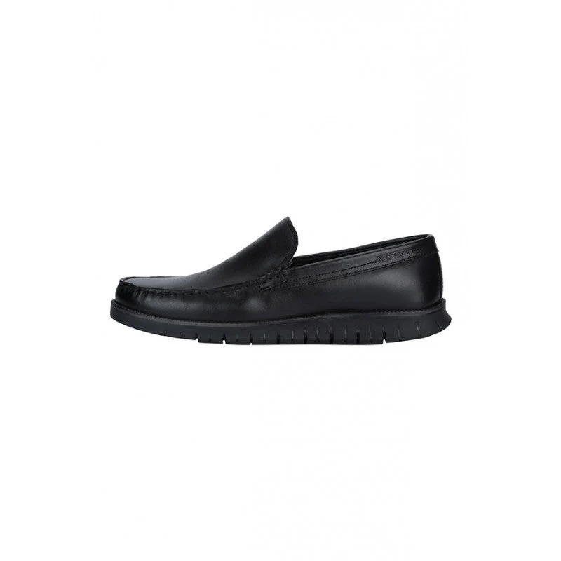 Men Black Loafers - Image 4