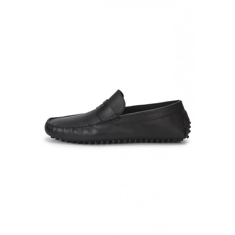 Men Black Loafers - Image 3