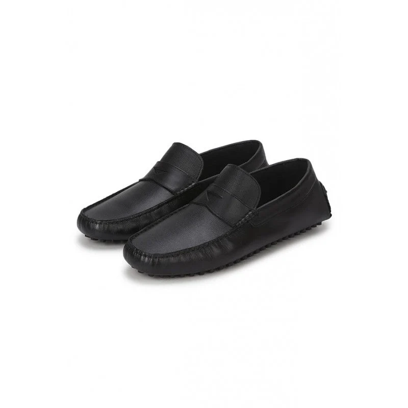 Men Black Loafers - Image 4