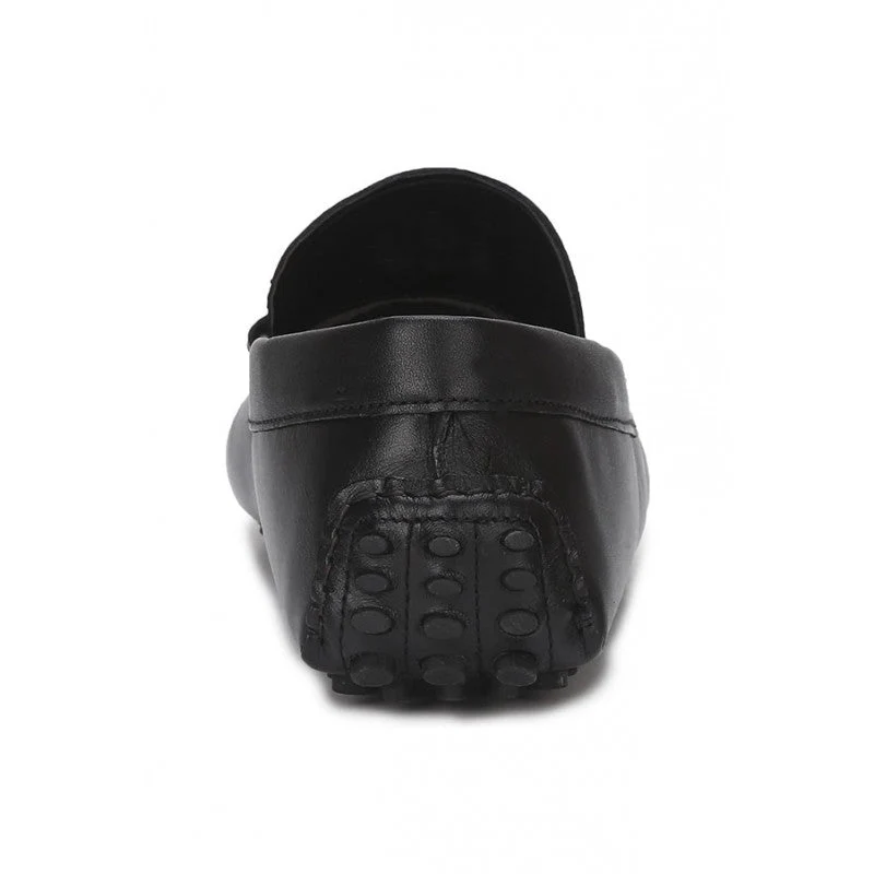 Men Black Loafers - Image 6