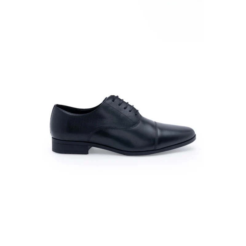 Men Black Oxford Shoes - Image 3
