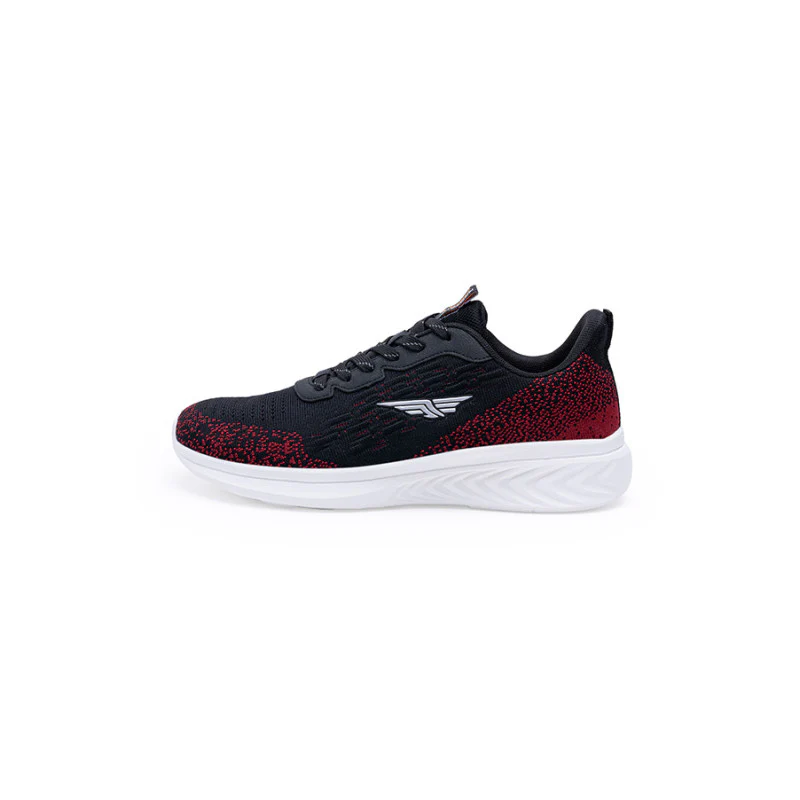Men Black/Red Walking Shoes - Image 4