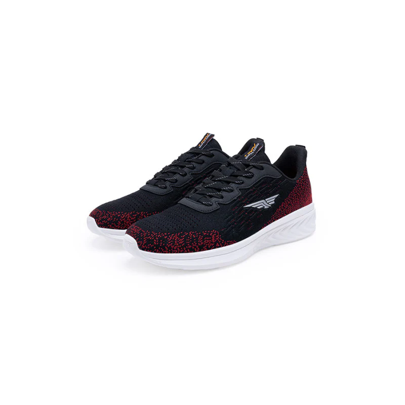 Men Black/Red Walking Shoes - Image 5