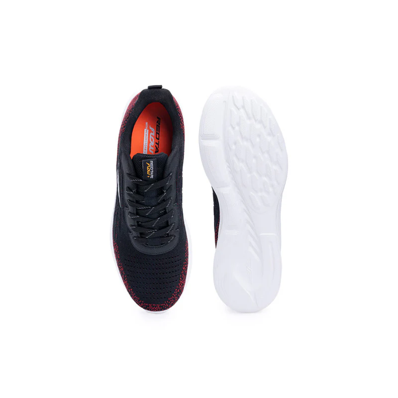 Men Black/Red Walking Shoes - Image 6