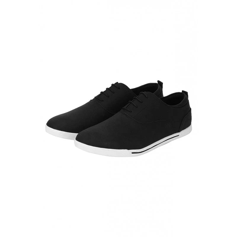 Men Black Sneakers - Image 3