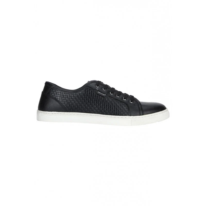Men Black Sneakers - Image 2