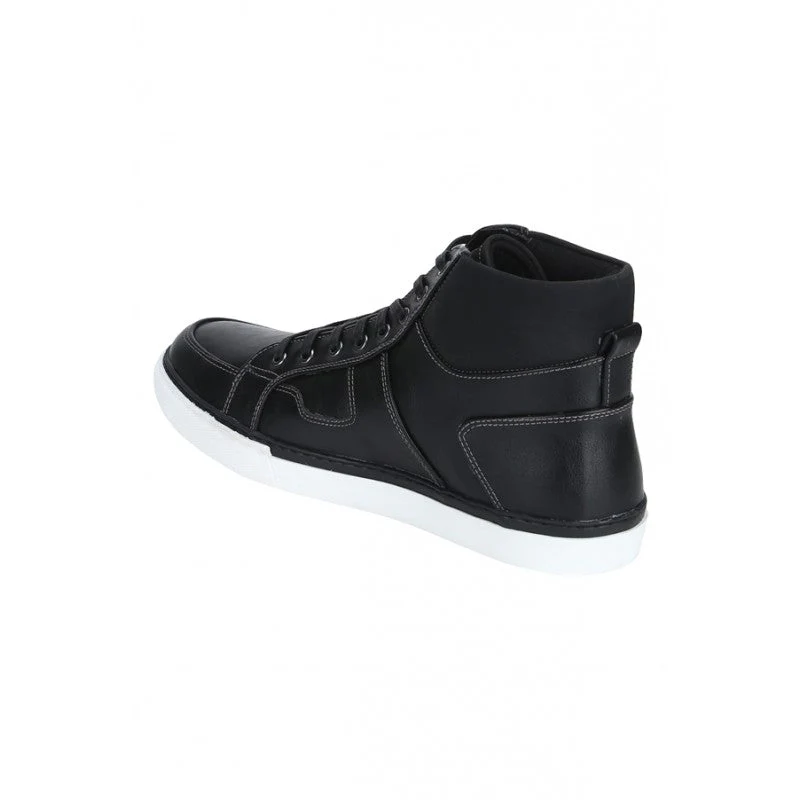 Men Black Sneakers - Image 5