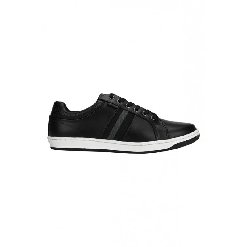 Men Black Sneakers - Image 2